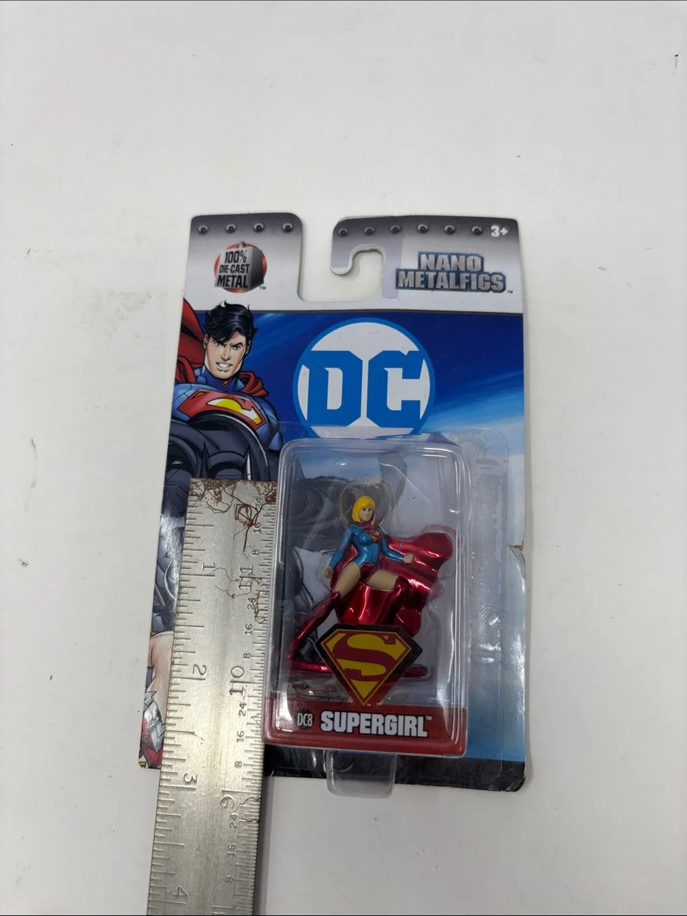 DC Marvel Nano Metalfigs Collectible Figures - Blue, Red & Black 7